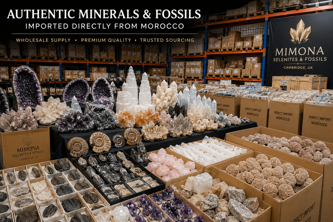 How We Import Authentic Minerals & Fossils Directly From Morocco