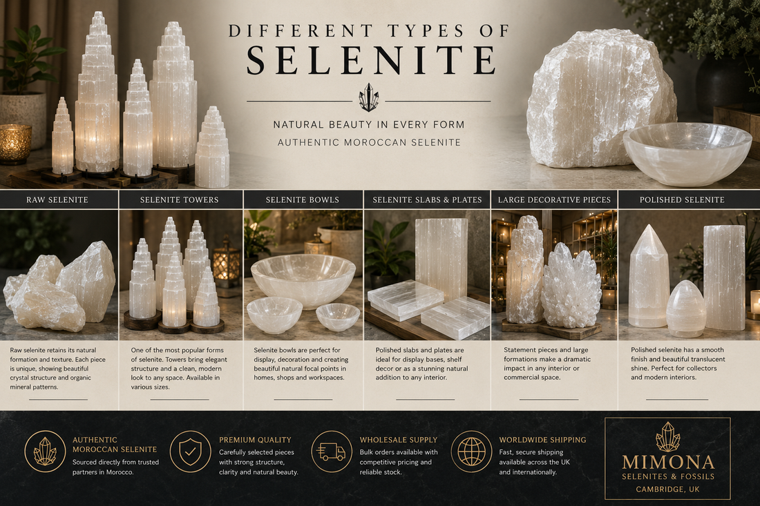 Different Types of Selenite