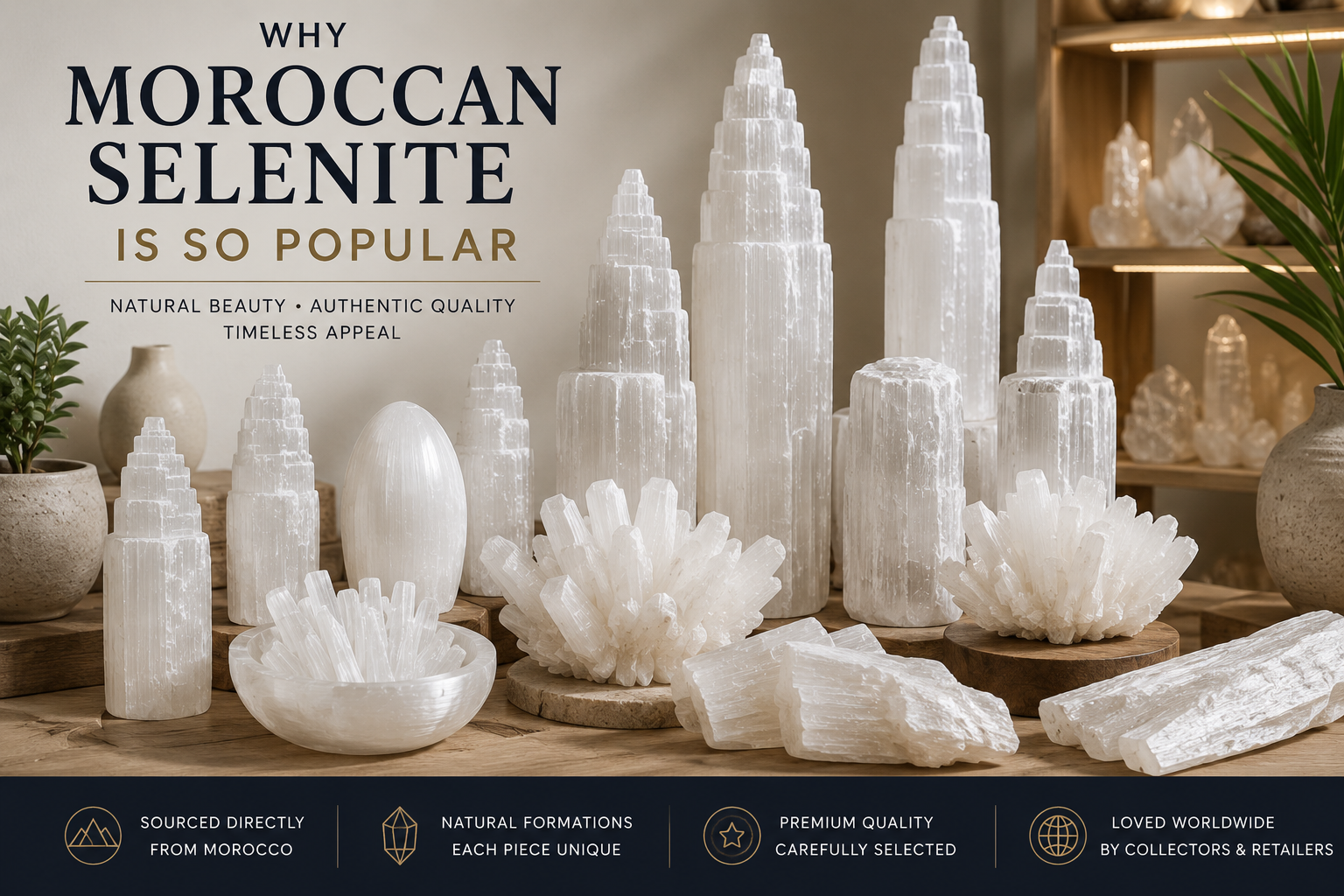 Why Moroccan Selenite Is So Popular