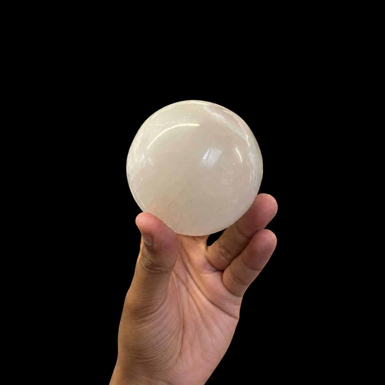 Selenite Crystal Sphere