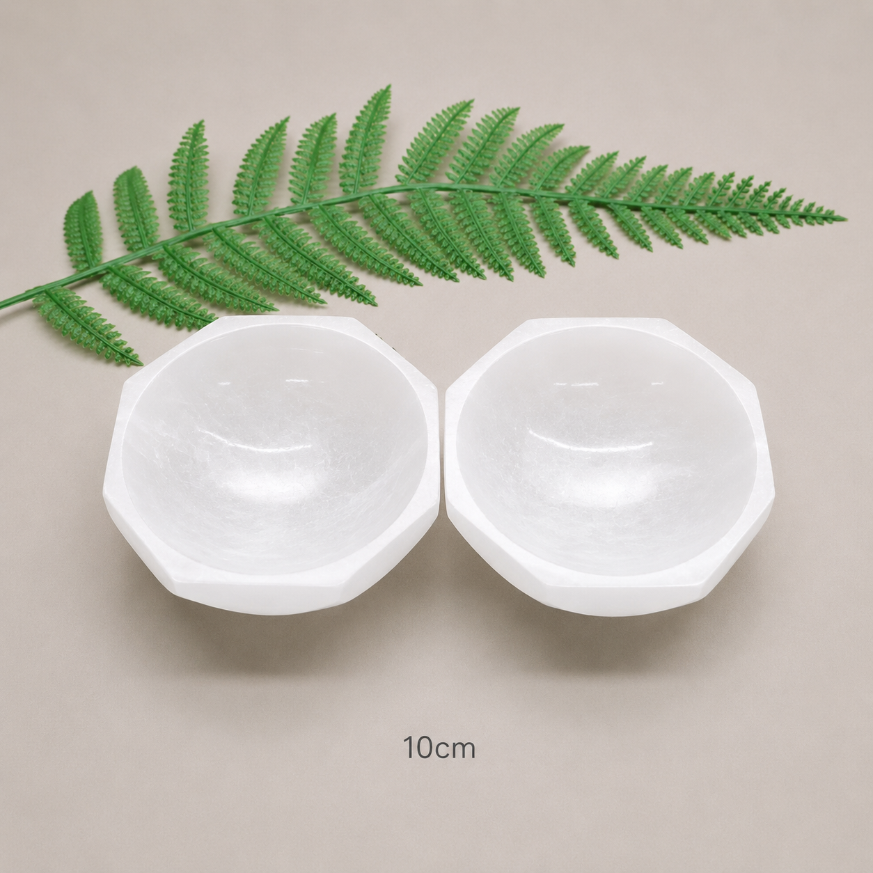 Natural Selenite Crystal Bowls