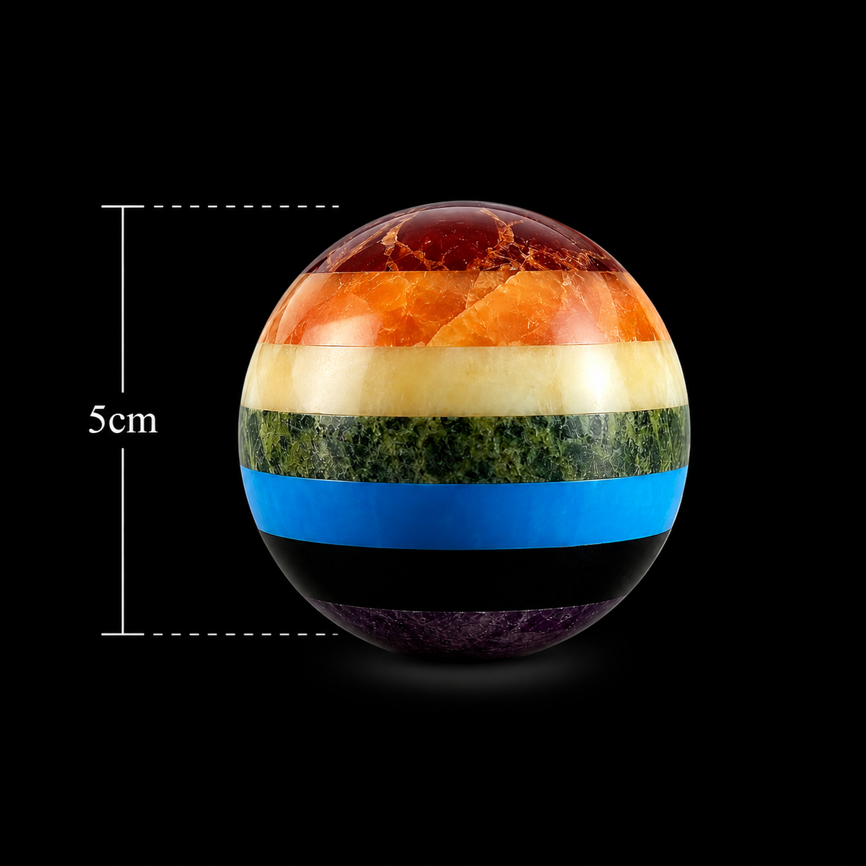 7 Chakra Crystal Sphere