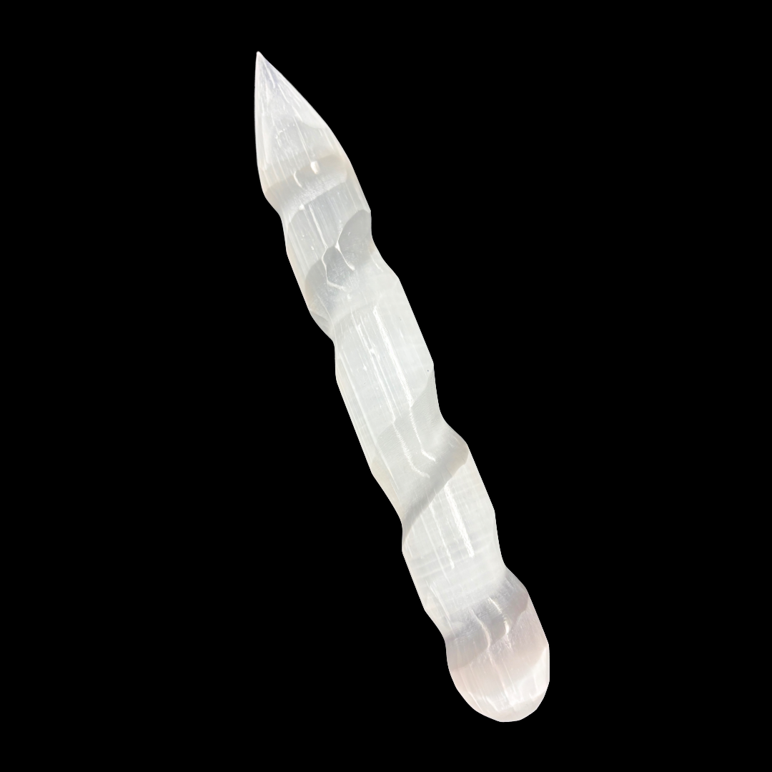 Selenite Healing Wand