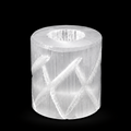 Diamond Selenite Candle Holder