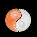 Yin Yang Selenite Candle Holder