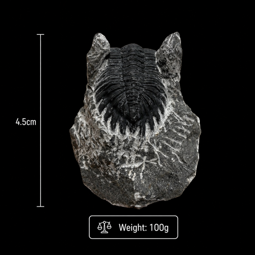 Devonian Trilobite Fossil in Matrix