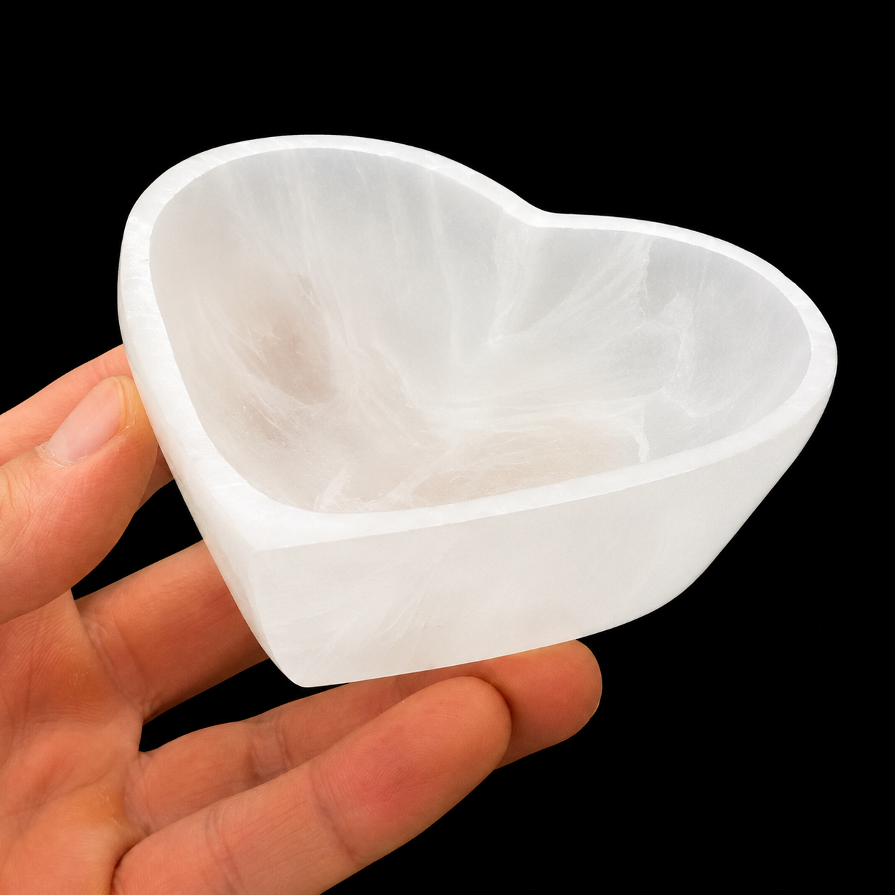 Natural Selenite Crystal Bowls