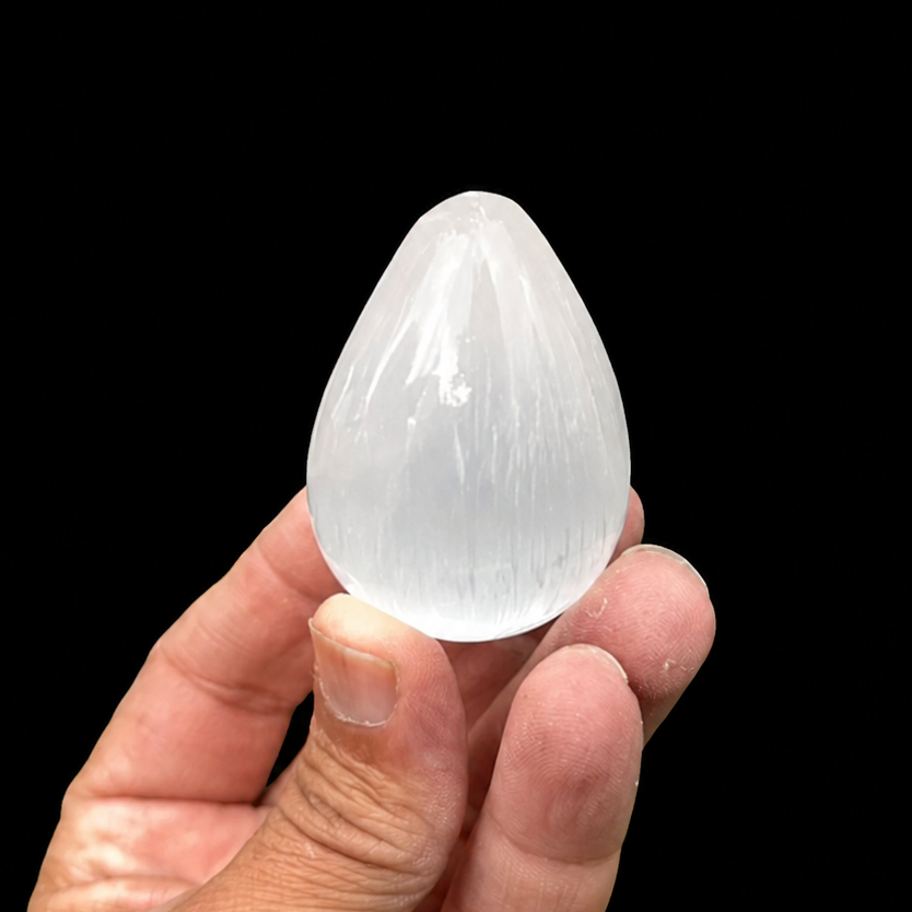 Selenite Crystal Egg