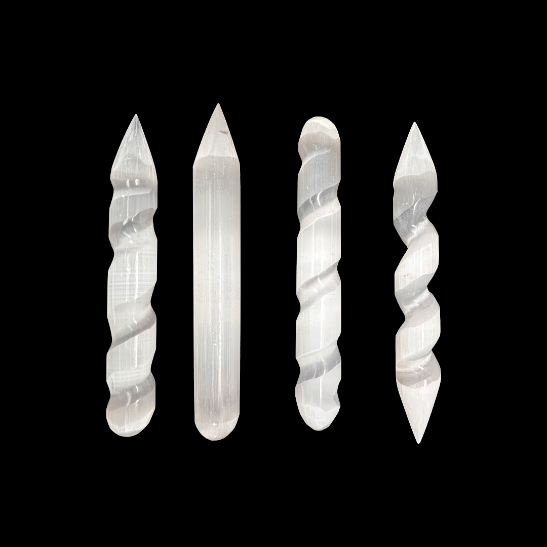 Selenite Healing Wand