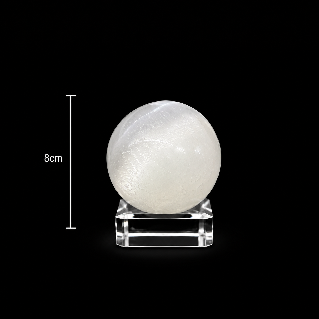Selenite Crystal Sphere