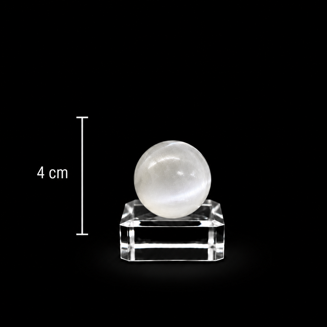Selenite Crystal Sphere