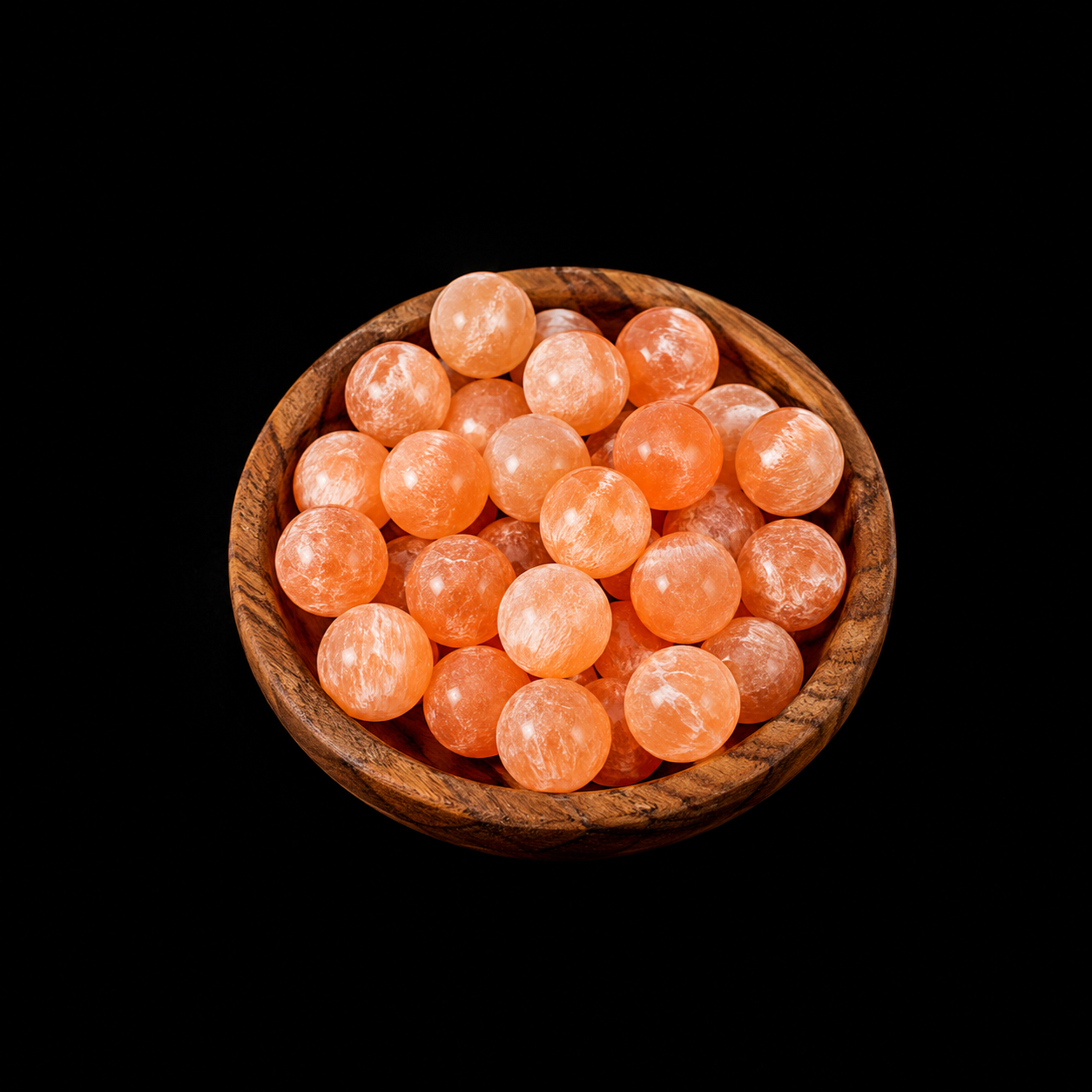 Red Selenite Sphere