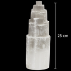 Selenite Mountain Lamp