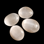 Selenite Palm Stone
