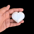 Selenite Heart Crystal